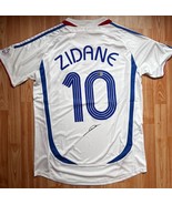 Zinedine Zidane Signed France World Cup 2006 Final Jersey Beckett COA Si... - £838.99 GBP