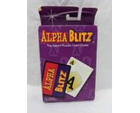 Alpha Blitz The Word Puzzle Card Game Sealed - £31.10 GBP