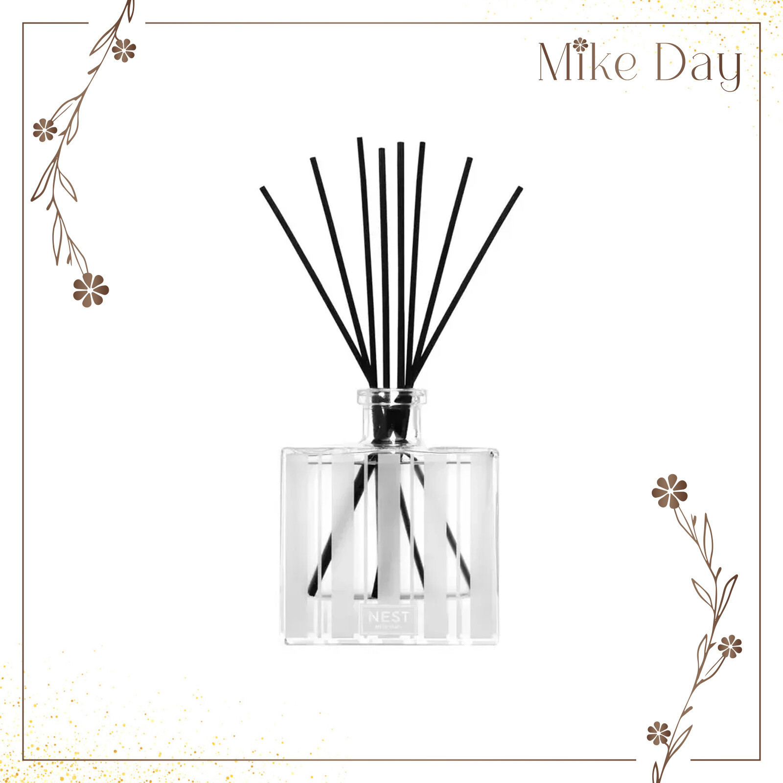 NEST Fragrances Wild Mint &amp; Eucalyptus Reed Diffuser 175ml New no Box wi... - $39.59