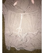 Pink And Grey Victoria secret pj Shirt And Short set medium-SHIPS N 24 H... - $44.43