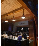 Vintage Style Nautical Cargo Copper Pendant Light - $5,362.79 MXN