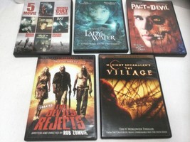 Lot Of 5 Horror Movies DVD - Cult Classics, Pact With The Devil, Etc. - £7.81 GBP