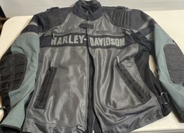 Harley-Davidson Codec Textile &amp; Mesh Riding Jacket Black Mesh 2XL 97141-17VM - £54.57 GBP