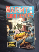 Charlton Comics Army War Heroes #21 Ribbon Clerk Warrior Charlton Comics Sept. - £3.78 GBP