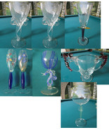 Murano Glassware Champagne Wine Goblet Trophy Williams Vase Pick 1 ^ - $279.34 MXN+