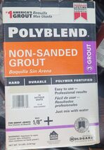 Polyblend Non-Sanded Tile Grout Custom Building Products DELORIAN GRAY, ... - $11.88