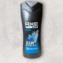 1 x AXE Hair 2-In-1 ICE CHILL Shampoo &amp; Conditioner Clean &amp; Cooling 16 fl oz - £31.00 GBP