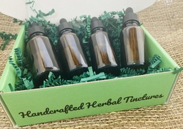 Mushroom Tincture Gift Box - Chaga, Red Reishi, Maitake , and Cordyceps Mushroom - £55.38 GBP