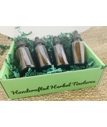 Mushroom Tincture Gift Box - Chaga, Red Reishi, Maitake , and Cordyceps ... - £54.52 GBP