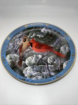 Danbury Mint Derk Hansen Fire in the Snow 1991 Plate No C7333 - $13.00