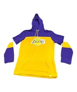 Los Angeles Lakers Fanatics Women&#39;s Hoodie Sweatshirt Size S Purple &amp; Ye... - £17.44 GBP