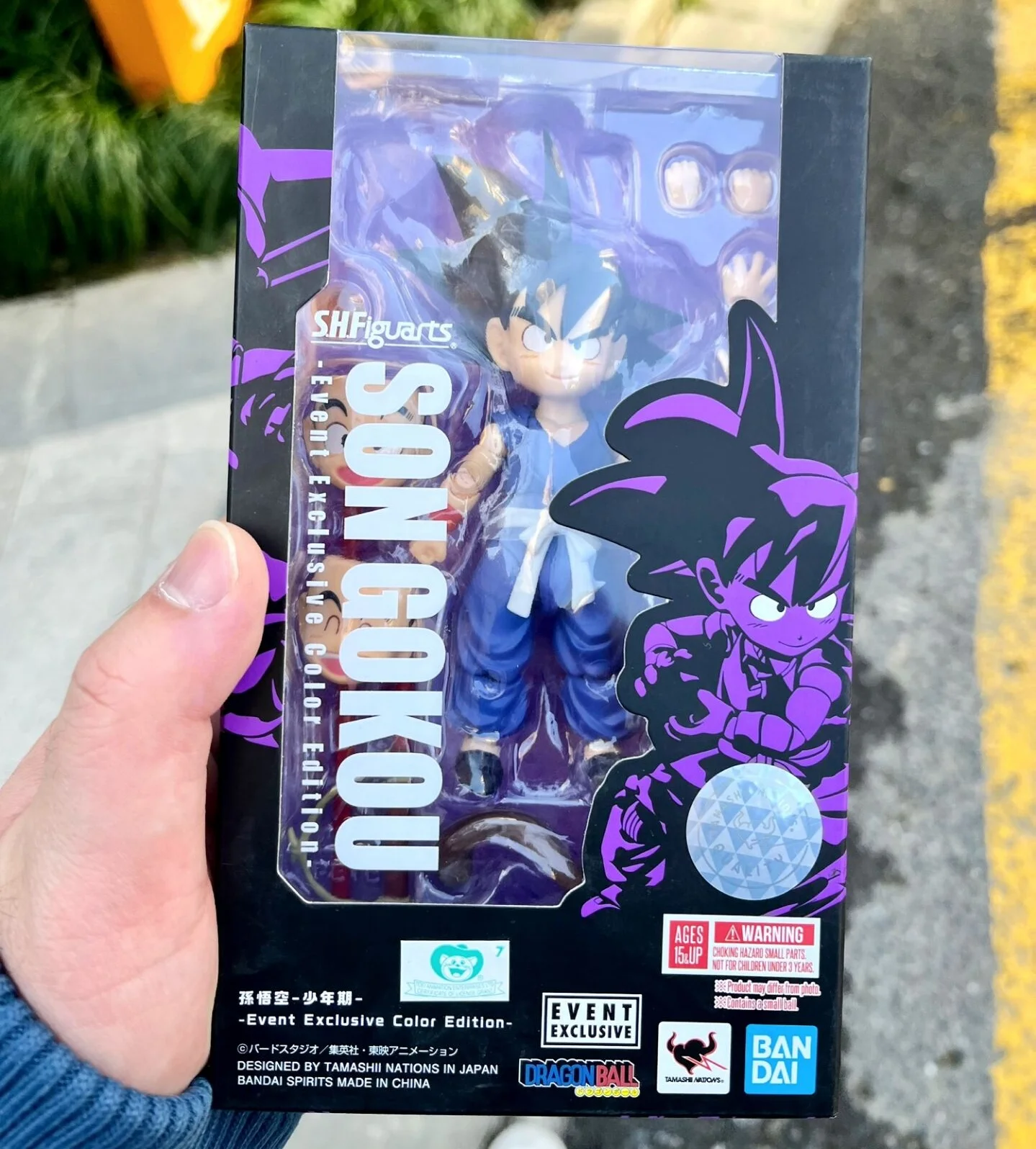 Original Bandai Spirits S.h.figuarts Shf Action Figure Son Gokou Goku 2019 Event - $220.81