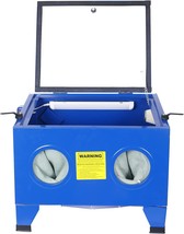 Bench Top Abrasive Blast Cabinet, 25Gallon, 80Psi, Removes Rust, Grime, And - $335.99
