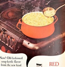 Campbell&#39;s Soup Red Kettle 1963 Advertisement Chicken Noodle Mix DWCC17 - £31.23 GBP