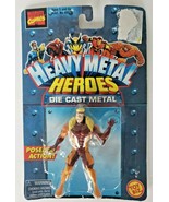 1997 Marvel Comics Toy Biz Heavy Metal Heroes Sabertooth Die Cast Figure... - £9.47 GBP