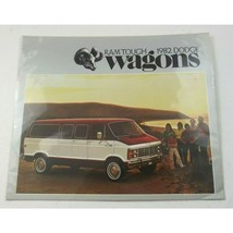 Dodge Ram Tough Wagons 1982 Sales Brochure Vintage - $12.99