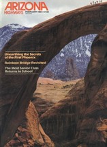 1984 FEBRUARY ARIZONA HIGHWAYS   LA CIUDAD 1ST PHOENIX - $27.56