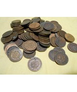 Lot of 25-  Indian Head Pennies, Random Dates, Old Coin Money Collection... - £59.17 GBP