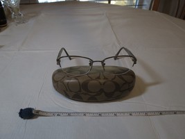 Coach 9198 sand sepia 52 18 135  eyeglasses eye glasses Kacey HC5059 with case - $85.45