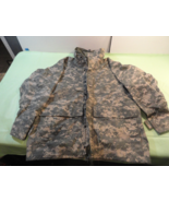 US Army Cold Weather Parka Jacket Digital Camo Medium Short 8415-01-526-... - $1,188.67 MXN