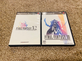 Final Fantasy X-2 And Final Fantasy Xii PS2 Playstation 2 Japan Versions - £5.36 GBP