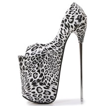 Crossdresser Shallow Mouth Women&#39;s Shoes 19cm Thin Heels Cosplay Pumps 22cm High - £169.98 GBP