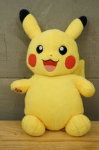 Pokemon Build A Bear Plush PIKACHU Stuffed Toy 18&quot; Tall Crisp &amp; Clean - £19.60 GBP