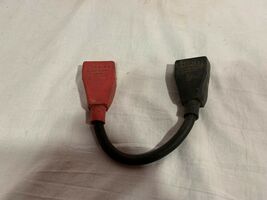 COBRA 12" ONE FOOT BLACK POSITIVE NEGATIVE CAR VEHICLE BATTERY CABLE w/ ... - $13.49