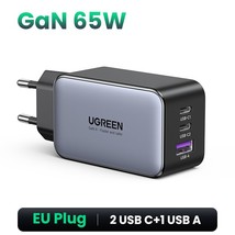 UGREEN 65W GaN Charger Quick Charge 4.0 3.0 Type C PD USB Charger for iPhone 14  - £56.03 GBP