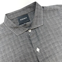 Bonobos Slim Fit Button-Down Collar XXL Long Sleeve Men's Shirt Black/White image 9