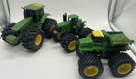 Lot of John Deere ERTL Monster tires &amp; TOMY tractors - £10.13 GBP