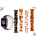 Halloween Apple iWatch 38mm 40mm 41mm Soft Silicone Strap Band - £31.63 GBP