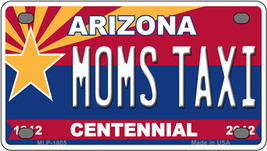 Arizona Centennial Moms Taxi Novelty Mini Metal License Plate Tag - £11.75 GBP