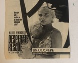 Desperate Rescue Tv Guide Print Ad Mariel Hemingway TPA9 - $5.93