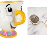 DISNEY MUG CHIP THE TEA CUP FROM BEAUTY AND THE BEAST MRS POTTS TEA INFU... - $29.02