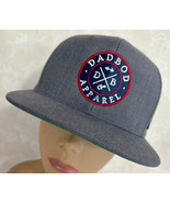 Dadbod Dad Bod DB Apparel Gray Snapback Baseball Cap Hat - £11.65 GBP