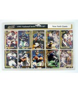 New York Giants Trading Card Set 10 Action Packed Premiere National Team... - £5.05 GBP