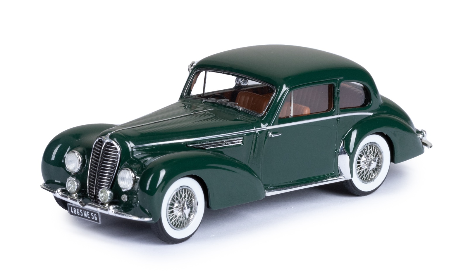 Esval EMEU43017B - Coupé Delahaye 135 MS Chapron de 1947 3 fenêtres 1/43