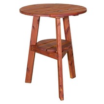 BALCONY TABLE - Amish Red Cedar Outdoor Patio Furniture - £266.72 GBP