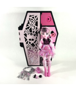 Monster High DRACULAURA Skulltimate Secrets Fearidescent w/ Coffin Locke... - €42,09 EUR