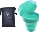 Collapsible Silicone Foldable Sterilizing Cup Set - Eco-Friendly Diva Cu... - £10.32 GBP