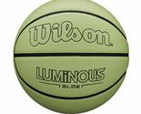 Wilson Luminous Glow Basketball - Size 7 - 29.5&quot;, Green - £58.15 GBP