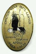 APWU Chicago Bulk Mail Center Hat Pin American Postal Workers Union - $18.49