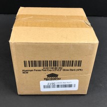 WeatherPRO Gloss Black 4x4 Aluminum Fence Post Caps (3.5”) 4 Pack 80901 ... - $14.83