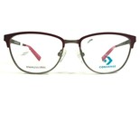Converse K201 PINK de Niña Gafas Monturas Gris Redondo Ojo Gato Completo... - $18.49