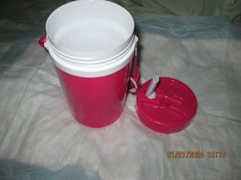 38.5 oz Pink Plastic Insulated Jug - £9.59 GBP