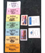 Monopoly Disney Pixar Edition 2007 Replacement Money and Title Deed Cards - $13.41 CAD