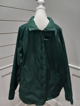 Vintage 30 Knots Men Size XL Hunter Green Windbreaker Light Zip Up Jacket - £15.72 GBP