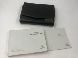 2014 Hyundai Sonata Owners Manual Set with Case OEM H01B37052 - £14.15 GBP