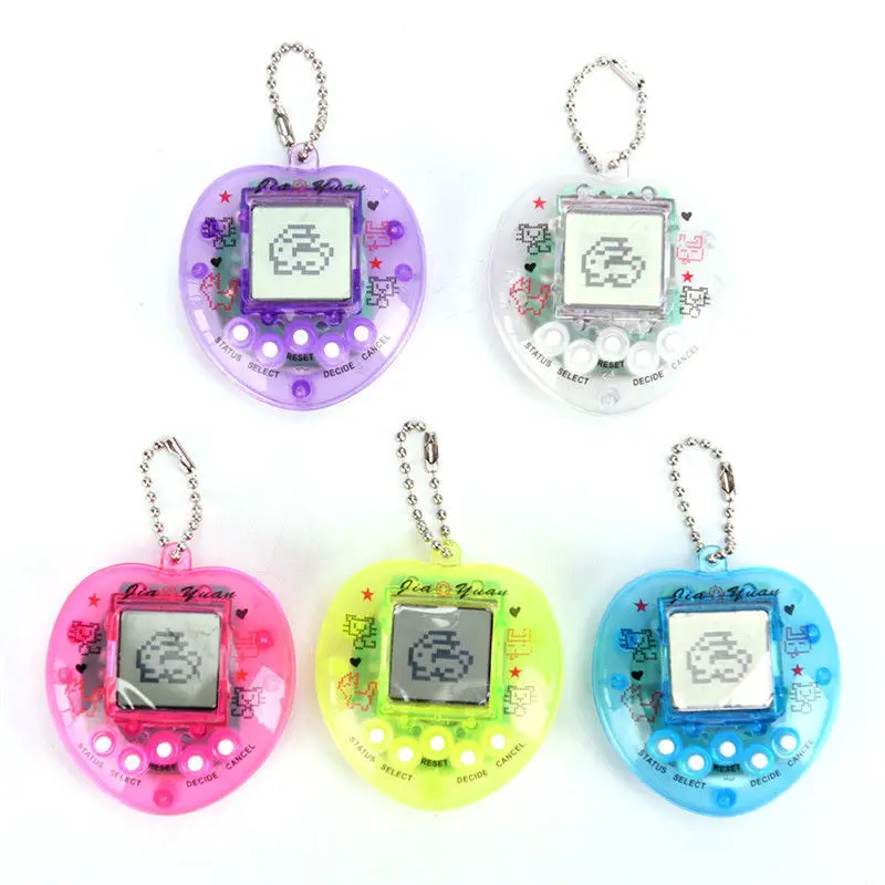 1PC Transparent Electronic Pets Nostalgic Virtual Cyber Digital Pet Toys Pixel - £9.01 GBP